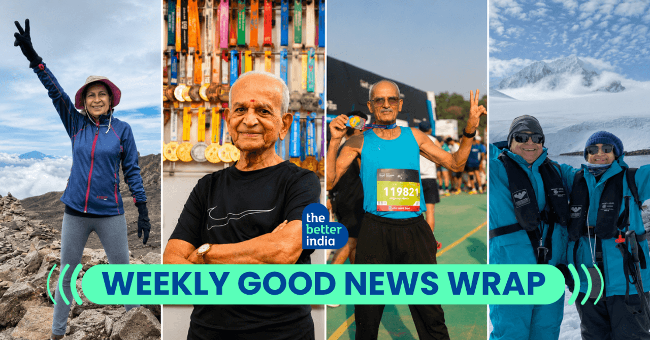 Good News This Week: 4 Indians Over 60 Who Turned Second Innings into Medals, Races & Mountain Climbs