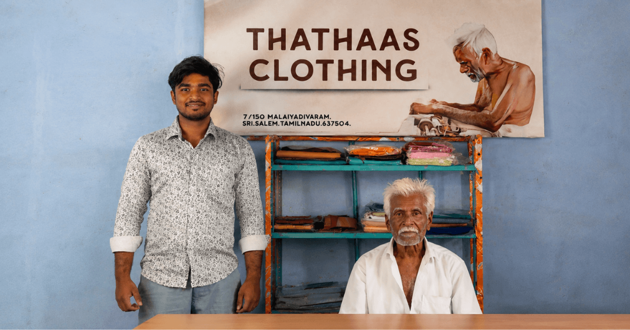 How a Grandson Took His 84-YO Grandpa’s Handwoven Sarees From Salem to the World