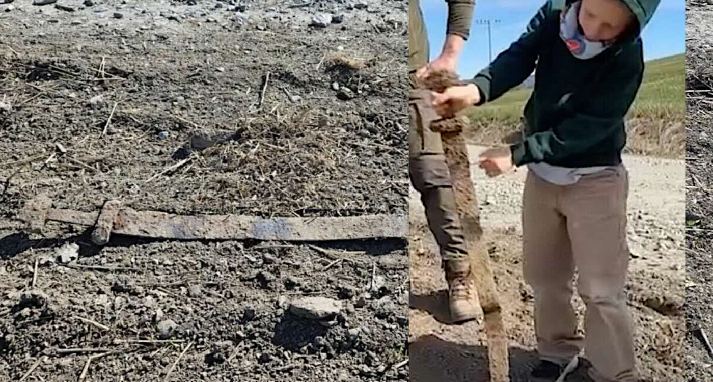 6-Year-old Finds Ancient Viking Sword on School Field Trip, Buried for 1,300 Years