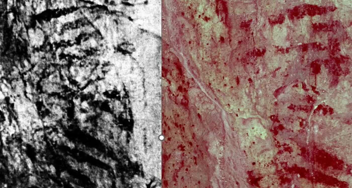 Striped Rock Dismissed as Natural in 1928 Reclassified as UK’s Oldest Cave Painting